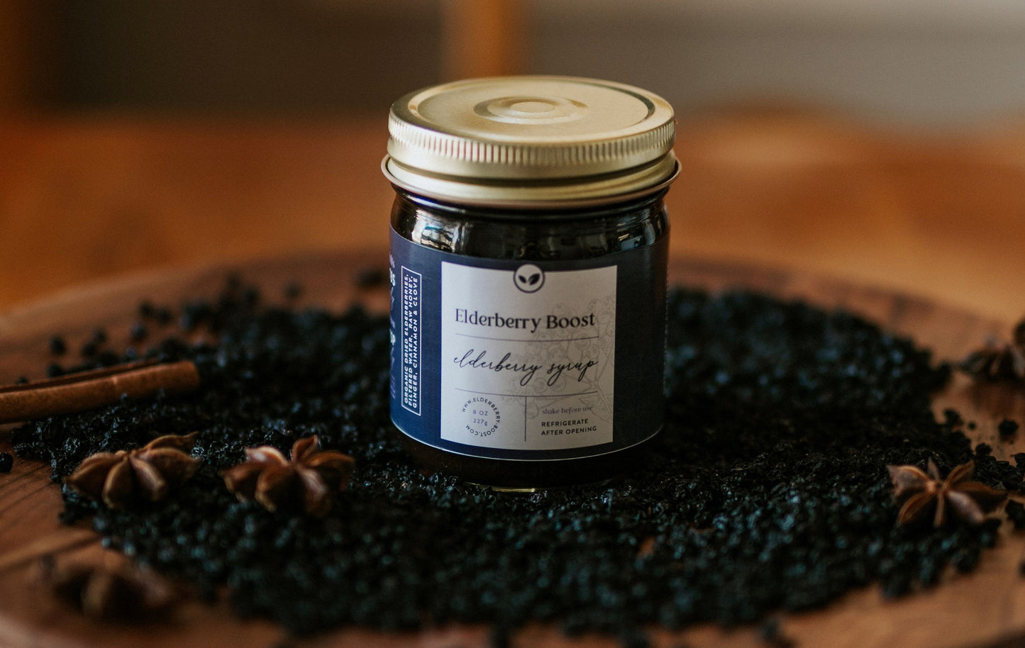 Organic Elderberry Boost (8 oz)