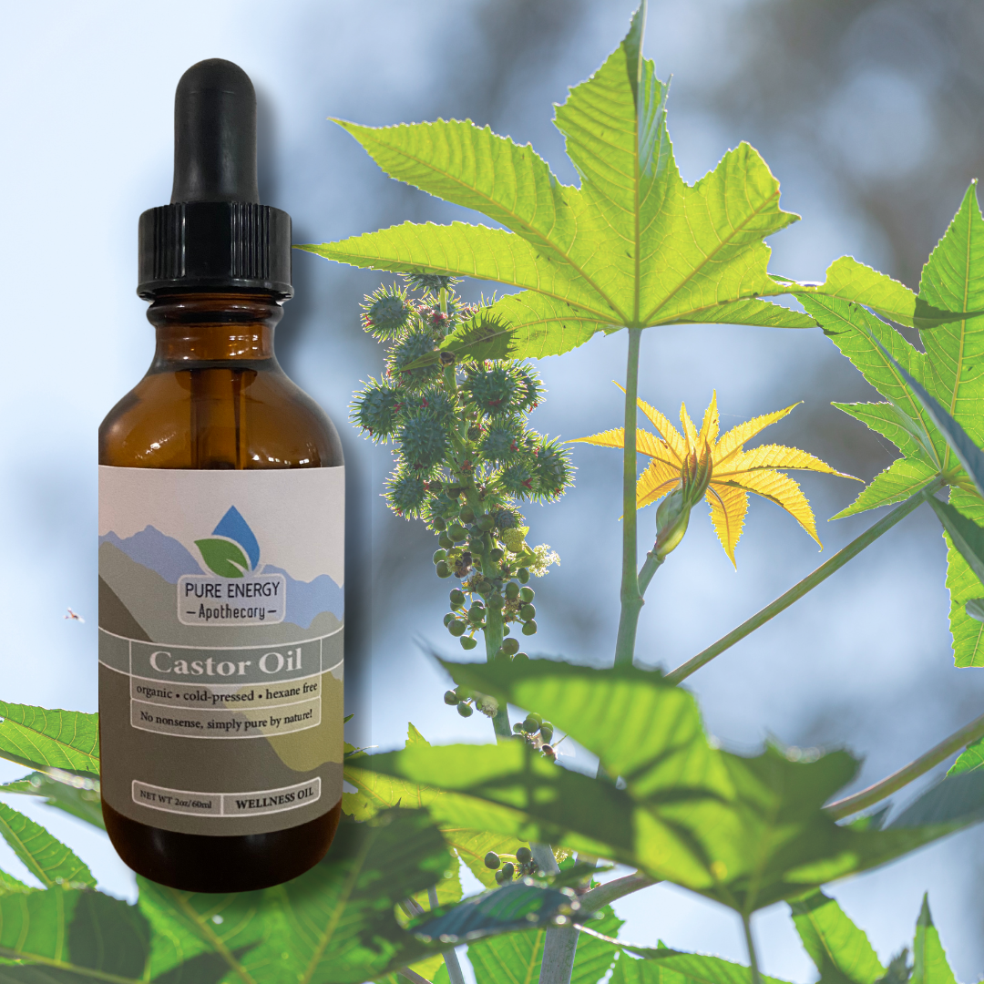 Castor Oil, Certified Organic, Cold Pressed, Hexane-Free